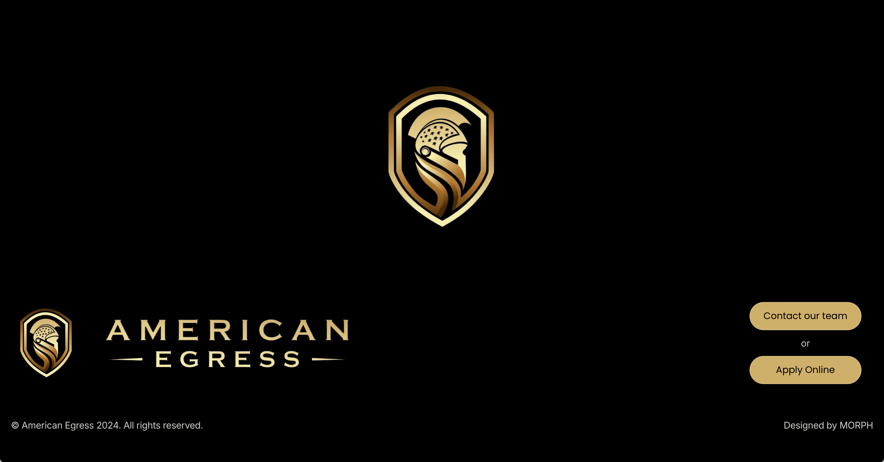 American Egress website